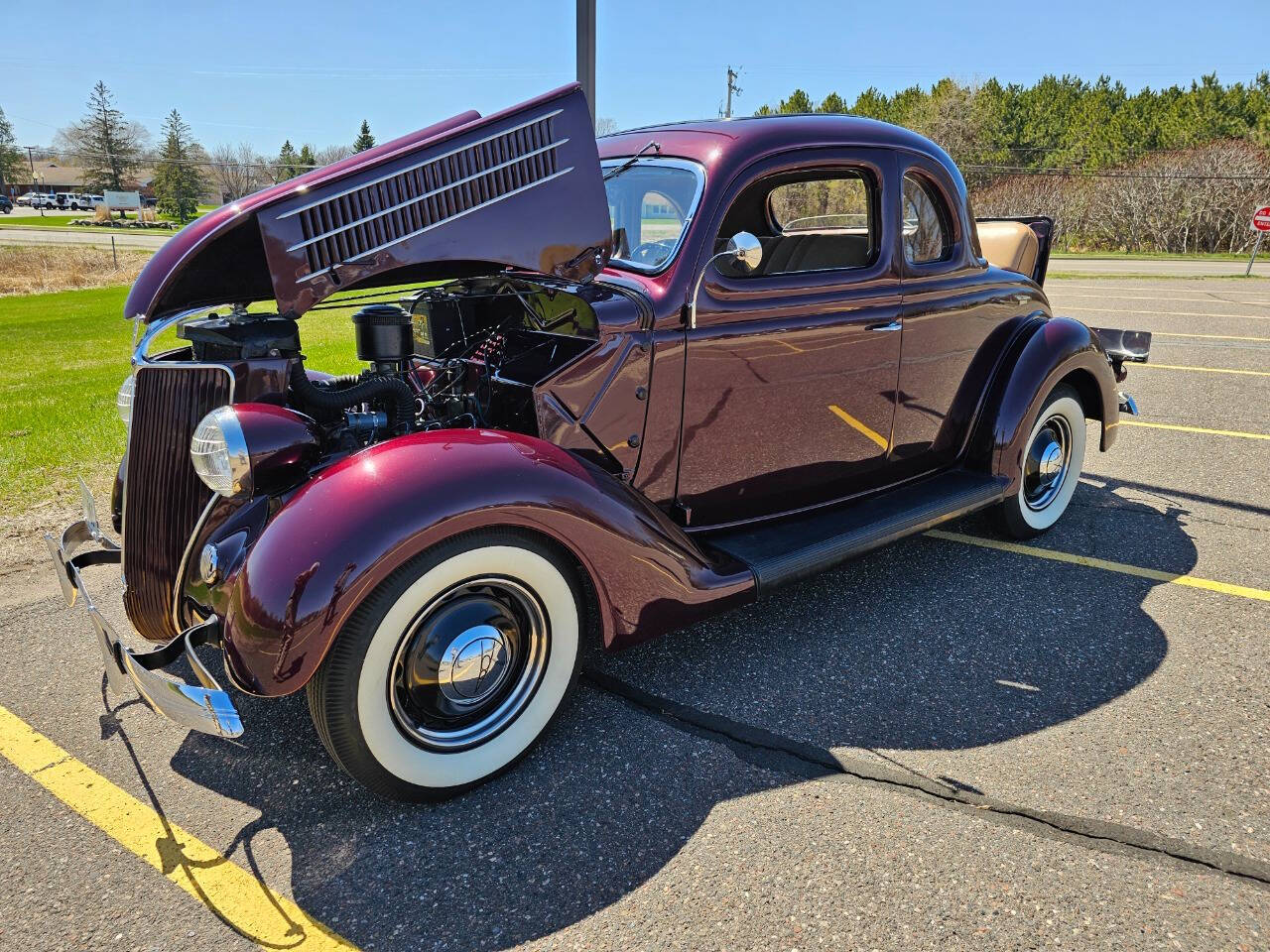1936 Ford 68 5 Window Coupe 393