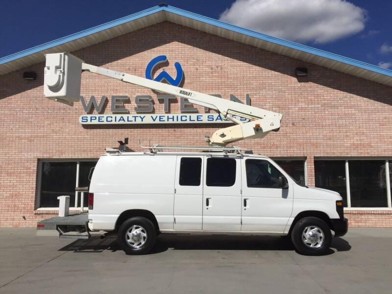 2008 Ford E350 Bucket Van for sale at Western Specialty Vehicle Sales in Braidwood IL