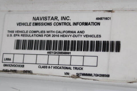 2016 International DuraStar 4300