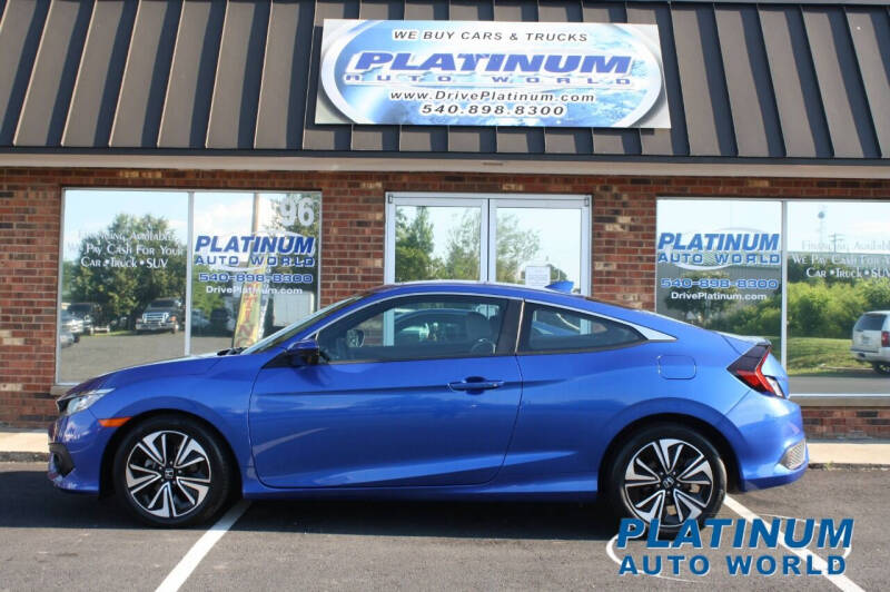 2016 Honda Civic for sale at Platinum Auto World in Fredericksburg VA