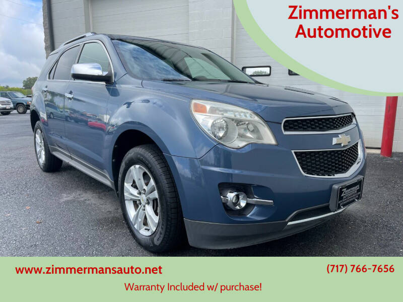 2011 Chevrolet Equinox for sale at Zimmerman's Automotive in Mechanicsburg PA