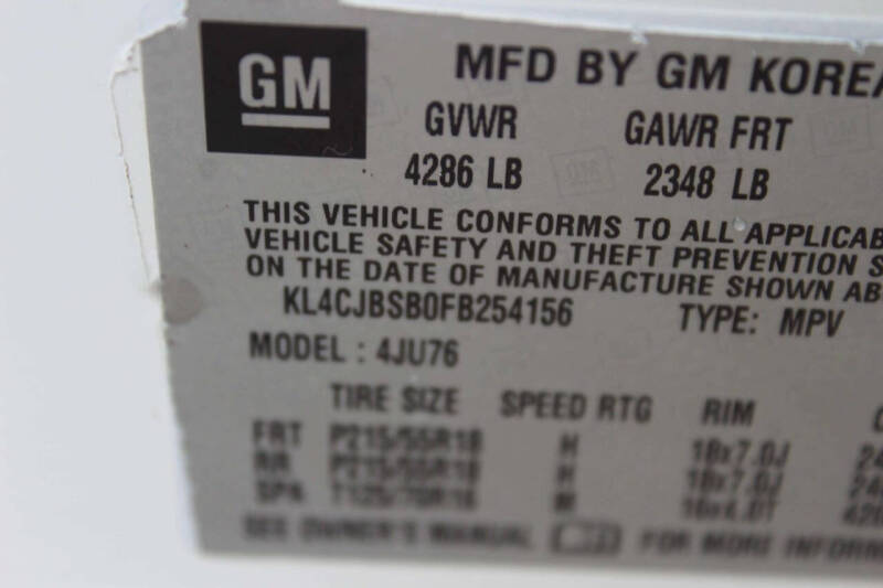 2015 Buick Encore Convenience