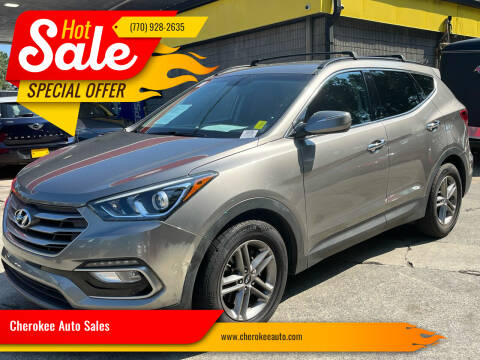 2017 Hyundai Santa Fe Sport for sale at Cherokee Auto Sales in Acworth GA