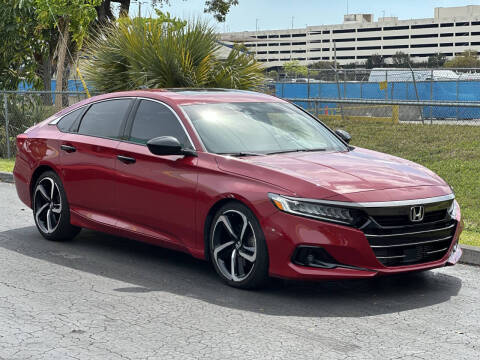 2021 Honda Accord for sale at Auto Resource in Davie FL