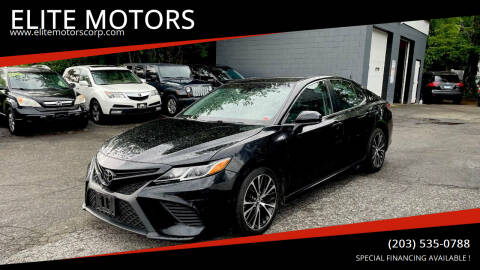 2018 Toyota Camry for sale at ELITE MOTORS in West Haven CT