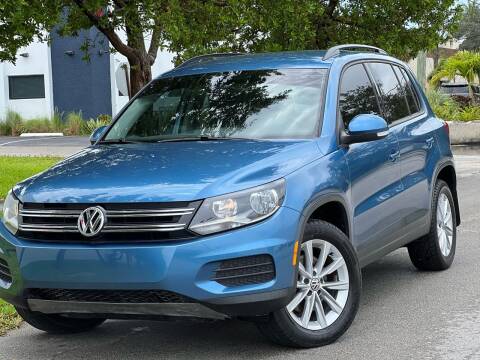 2018 Volkswagen Tiguan Limited for sale at HIGH PERFORMANCE MOTORS in Hollywood FL