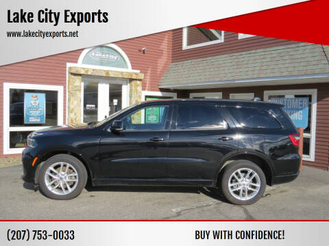 2021 Dodge Durango for sale at Lake City Exports in Auburn ME