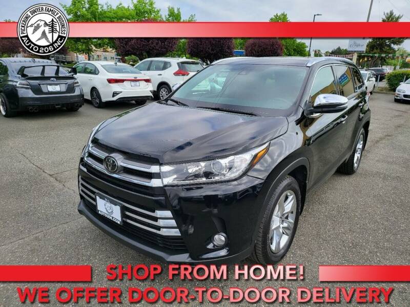 2018 Toyota Highlander for sale at Auto 206, Inc. in Kent WA