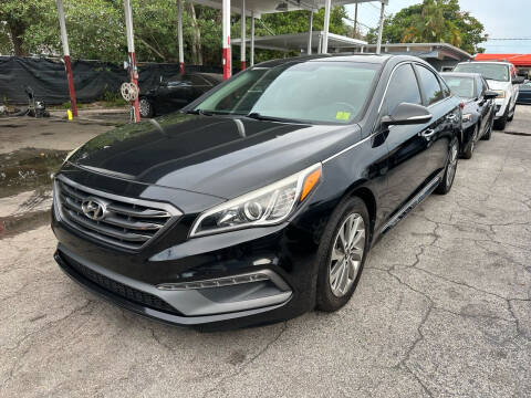 2017 Hyundai Sonata for sale at America Auto Wholesale Inc in Miami FL