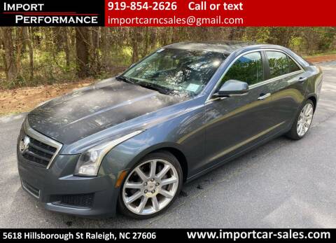 2013 Cadillac ATS for sale at Import Performance Sales in Raleigh NC