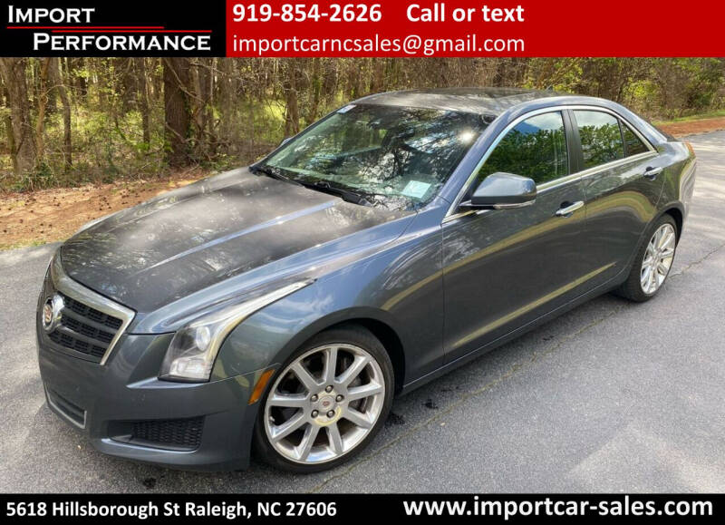 2013 Cadillac ATS for sale at Import Performance Sales in Raleigh NC