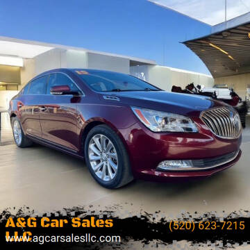 2015 Buick LaCrosse for sale at A&G Car Sales LLC in Tucson AZ