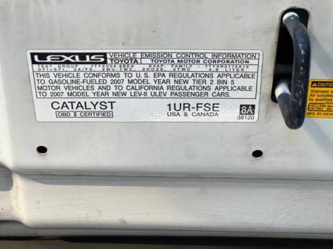 2007 Lexus LS 460 L