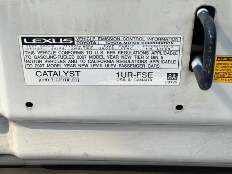 2007 Lexus LS 460 L