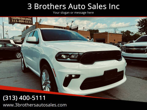 2021 Dodge Durango for sale at 3 Brothers Auto Sales Inc in Detroit MI