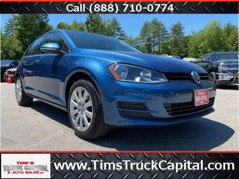 2017 Volkswagen Golf for sale at TTC AUTO OUTLET/TIM'S TRUCK CAPITAL & AUTO SALES INC ANNEX in Epsom NH