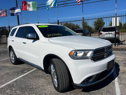 2017 Dodge Durango for sale at Fernando's Auto Sales LLC. in Dallas TX