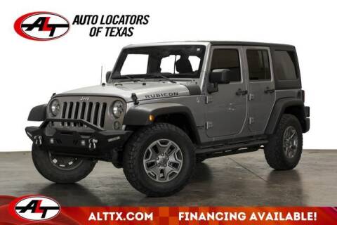 2014 Jeep Wrangler Unlimited for sale at AUTO LOCATORS OF TEXAS in Plano TX