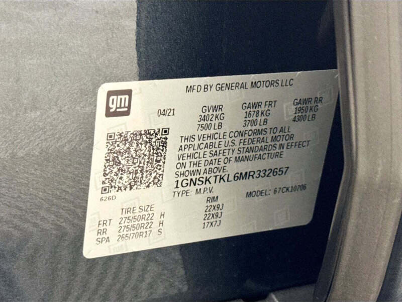 2021 Chevrolet Tahoe High Country