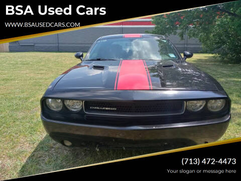 2013 Dodge Challenger for sale at BSA Used Cars in Pasadena TX