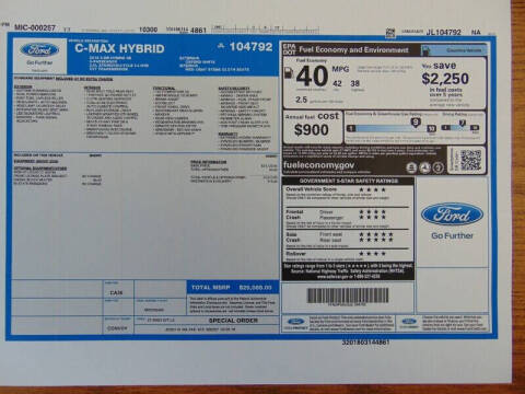 2018 Ford C-MAX Hybrid SE