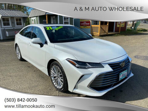 2021 Toyota Avalon for sale at A & M Auto Wholesale in Tillamook OR