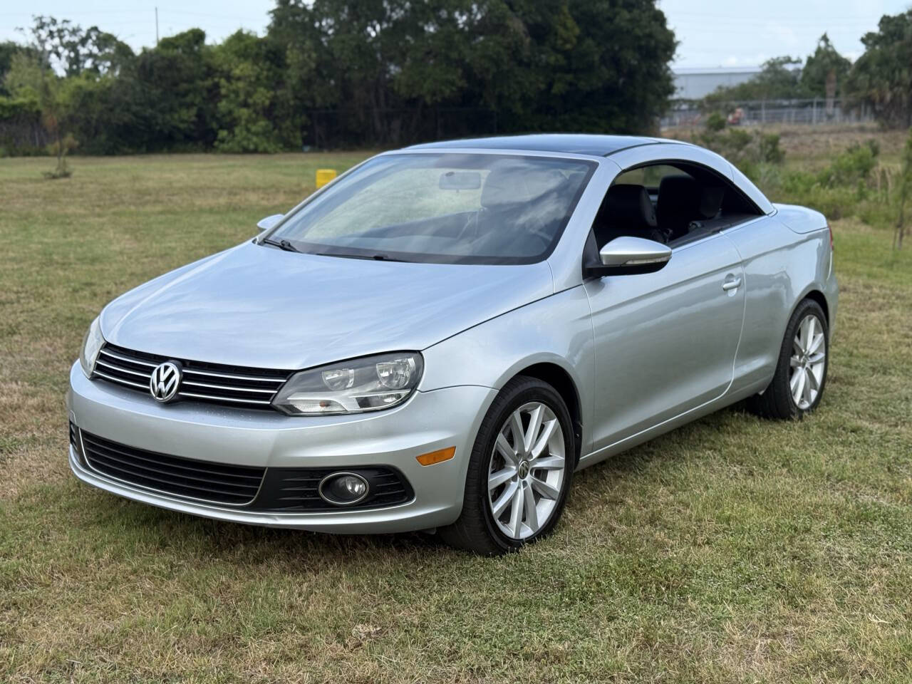 Silver 2012 Volkswagen Eos Komfort SULEV Convertible Komfort SULEV 2dr Convertible 1