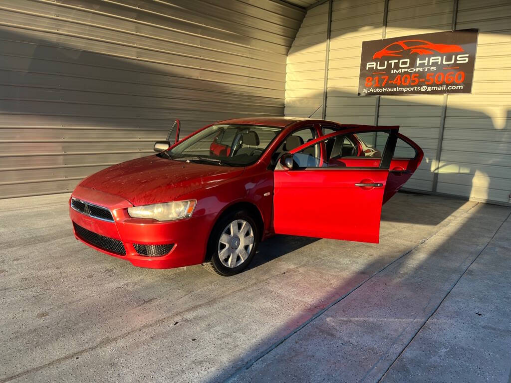 2009 Mitsubishi Lancer for sale at Auto Haus Imports in Grand Prairie, TX