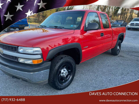 2002 Chevrolet Silverado 1500 for sale at DAVES AUTO CONNECTION in Etters PA