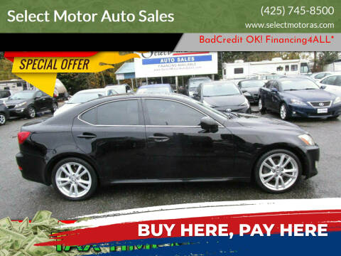 2007 Lexus IS 250 for sale at Select Motor Auto Sales in Lynnwood WA