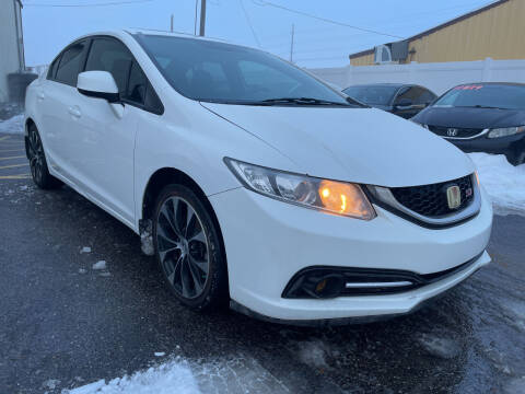 2013 Honda Civic for sale at BELOW BOOK AUTO SALES in Idaho Falls ID