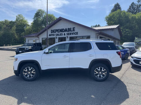 2022 GMC Acadia SLE