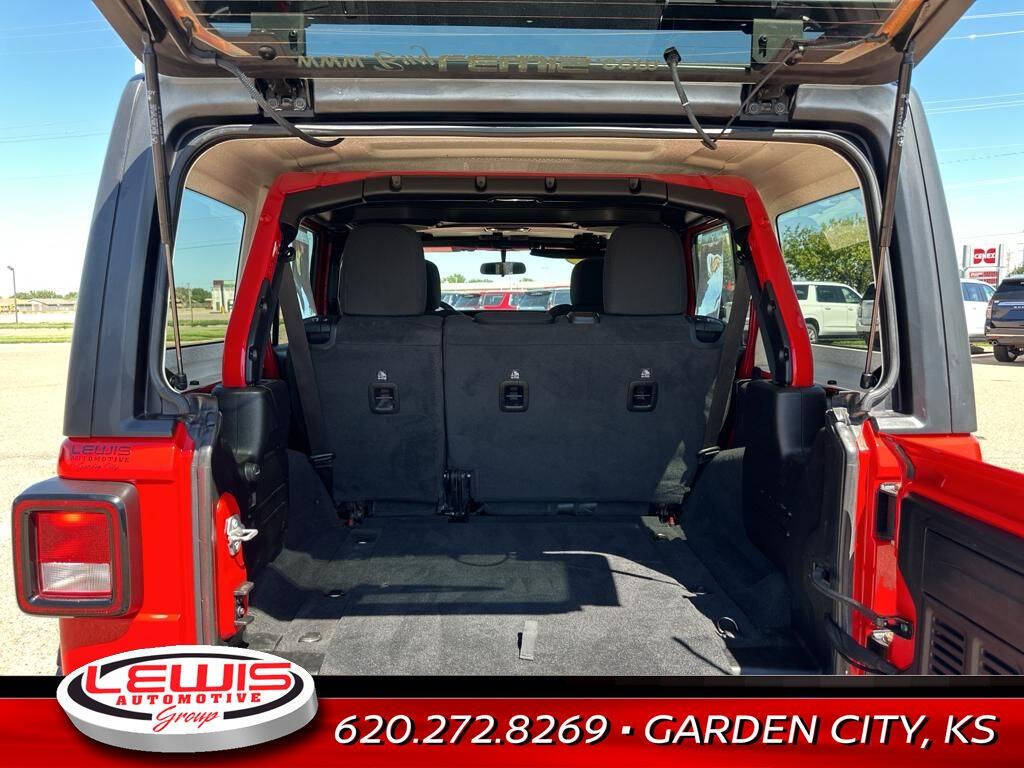 2021 Jeep Wrangler Unlimited for sale at Lewis Chevrolet of Garden City in Garden City, KS