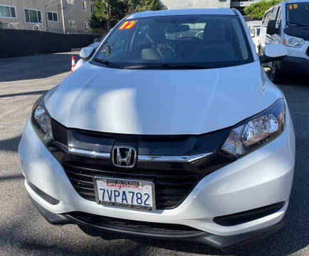 2017 Honda HR-V for sale at Eden Motor Group in Los Angeles CA