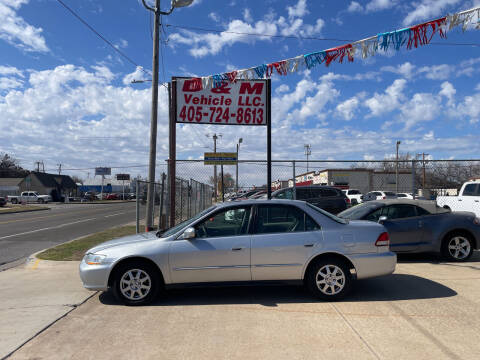 2002 Honda Accord for sale at D & M Vehicle LLC in Oklahoma City OK