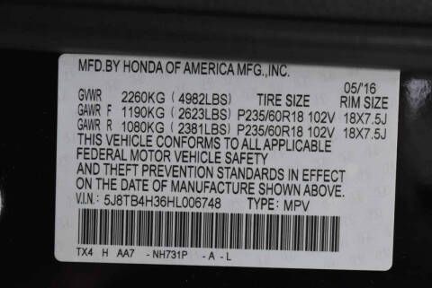 2017 Acura RDX