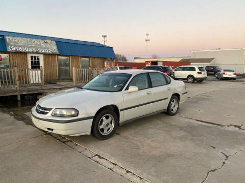 2003 Chevrolet Impala for sale at Pristine Auto Sales in Tulsa OK