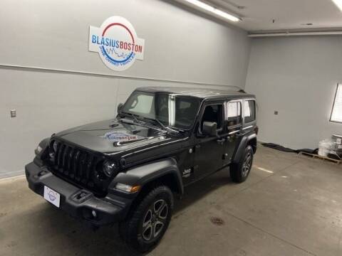 2020 Jeep Wrangler Unlimited for sale at WCG Enterprises in Holliston MA