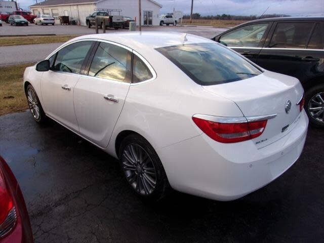 White 2013 Buick Verano Leather Group Leather Group 4dr Sedan 2