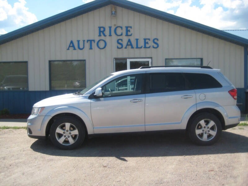 2012 Dodge Journey for sale at Rice Auto Sales in Rice MN