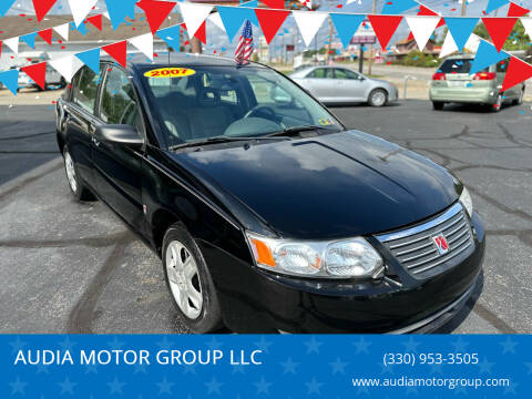 2007 Saturn Ion for sale at AUDIA MOTOR GROUP LLC in Austintown OH