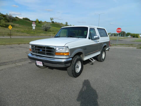 1995 Ford Bronco for sale at Dick Nelson Sales & Leasing in Valley City ND