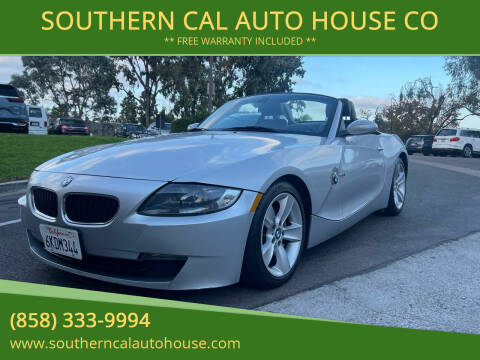 2006 BMW Z4 for sale at SOUTHERN CAL AUTO HOUSE in San Diego CA