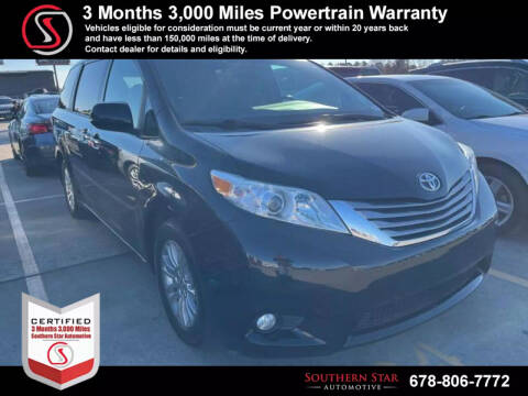 2015 Toyota Sienna for sale at Southern Star Automotive, Inc. in Duluth GA