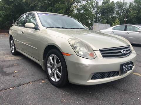2006 Infiniti G35 for sale at PARK AVENUE AUTOS in Collingswood NJ