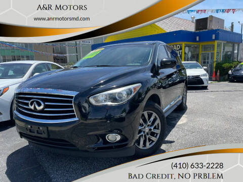 2014 Infiniti QX60 for sale at A&R Motors in Baltimore MD