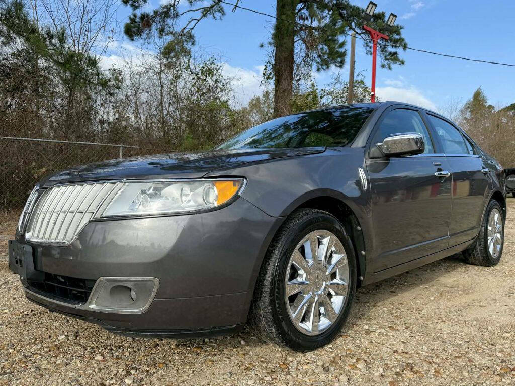 Gray 2012 Lincoln MKZ Base 4dr Sedan 1