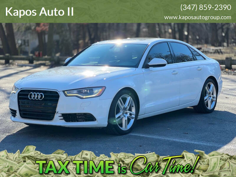 2015 Audi A6 for sale at Kapos Auto II in Ridgewood NY