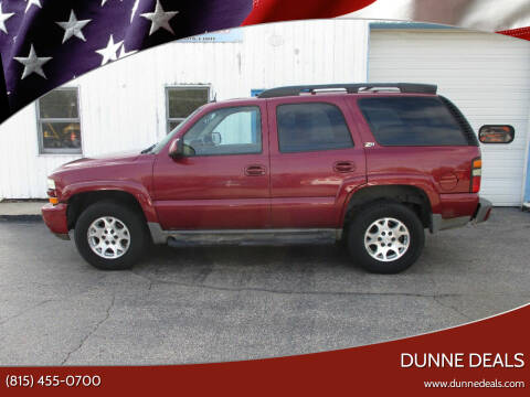 2004 Chevrolet Tahoe for sale at Dunne Deals in Crystal Lake IL