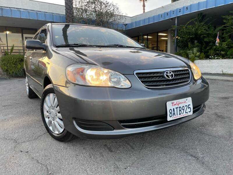 2007 Toyota Corolla for sale at Galaxy of Cars in North Hills CA